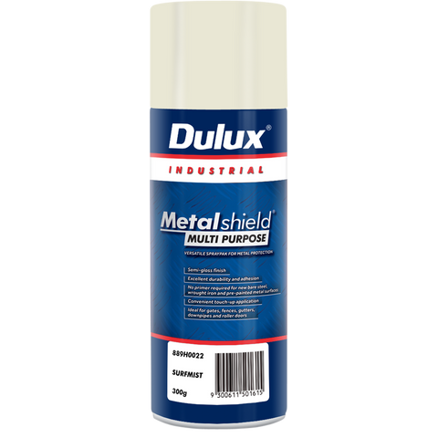 Dulux Metalshield Spray Paint Surf Mist 300g Semi Gloss Durable Finish - SuperSaverAU - view 1