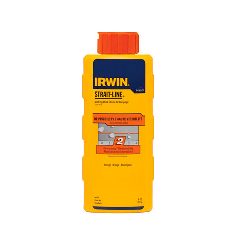 IRWIN Strait-Line 8oz Orange Marking Chalk