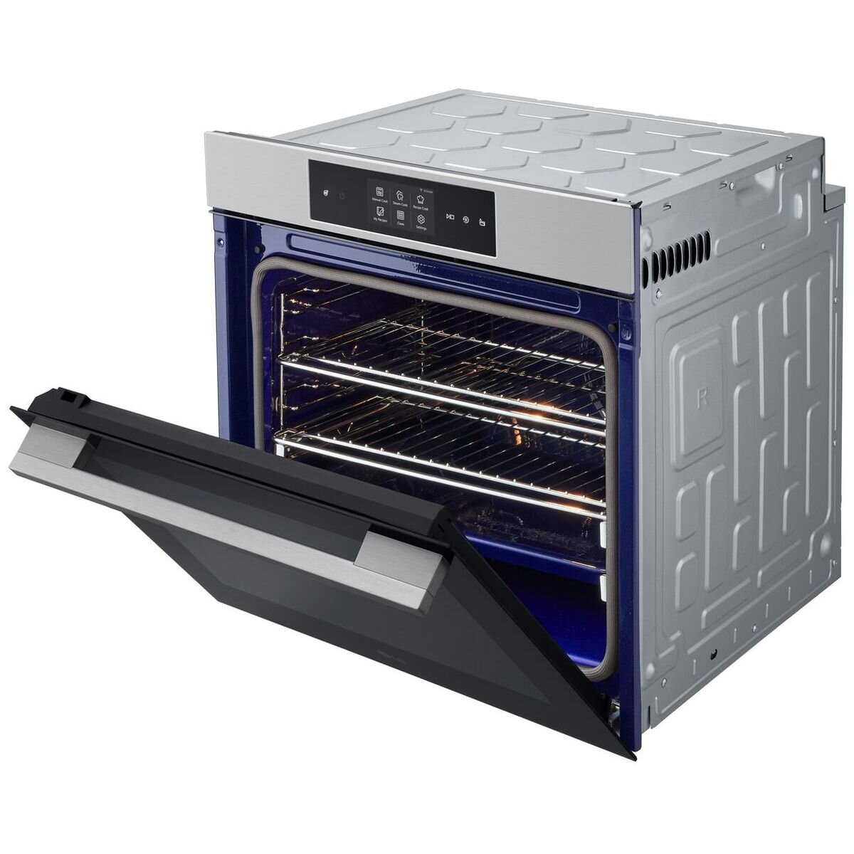 LG Series 9 60cm InstaView Steam Oven - 76L, 5-in-1 Pro Cooking, Stainless Steel - BO609T2S4