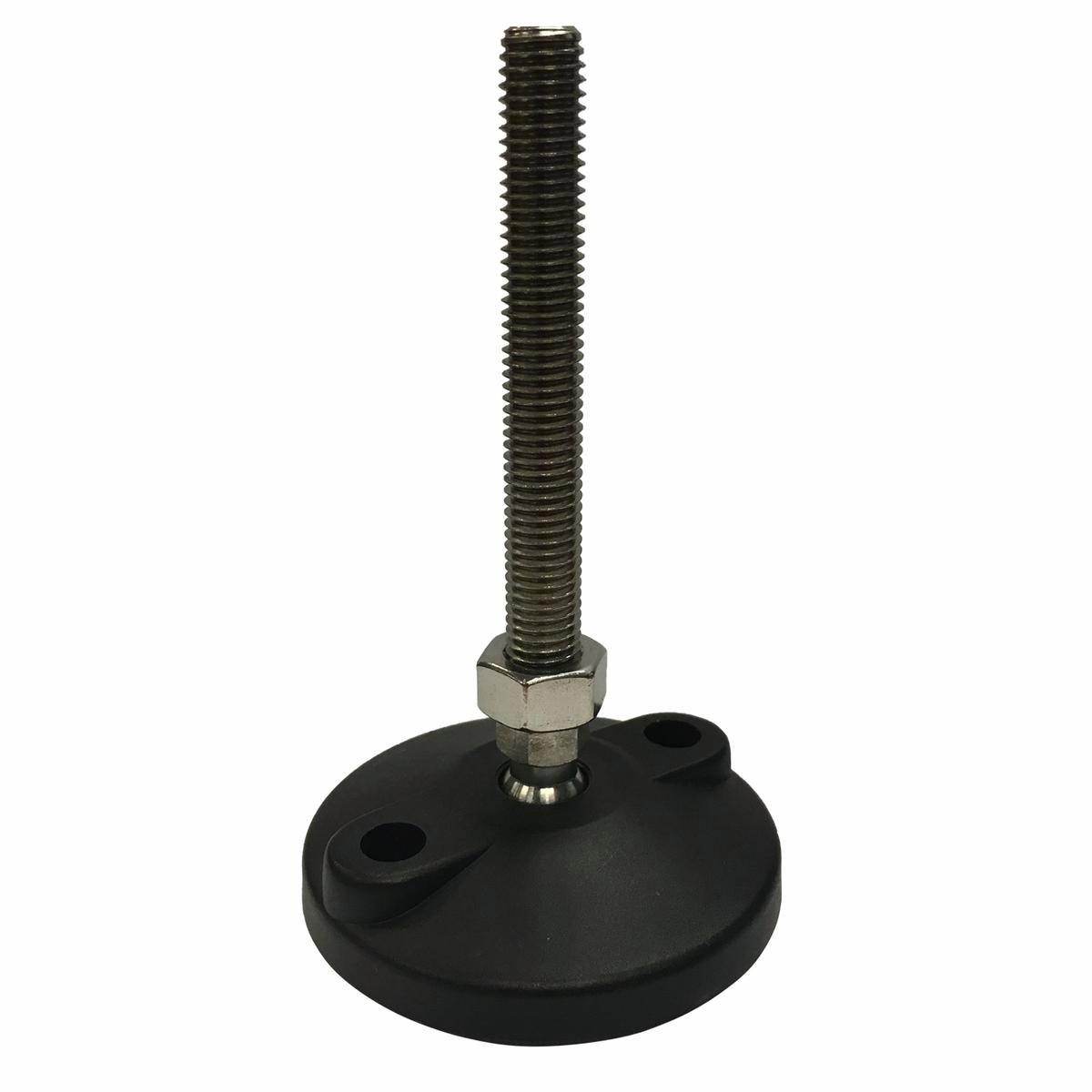Easyroll 80mm Round Adjustable Foot With 100mm M12 Bolt