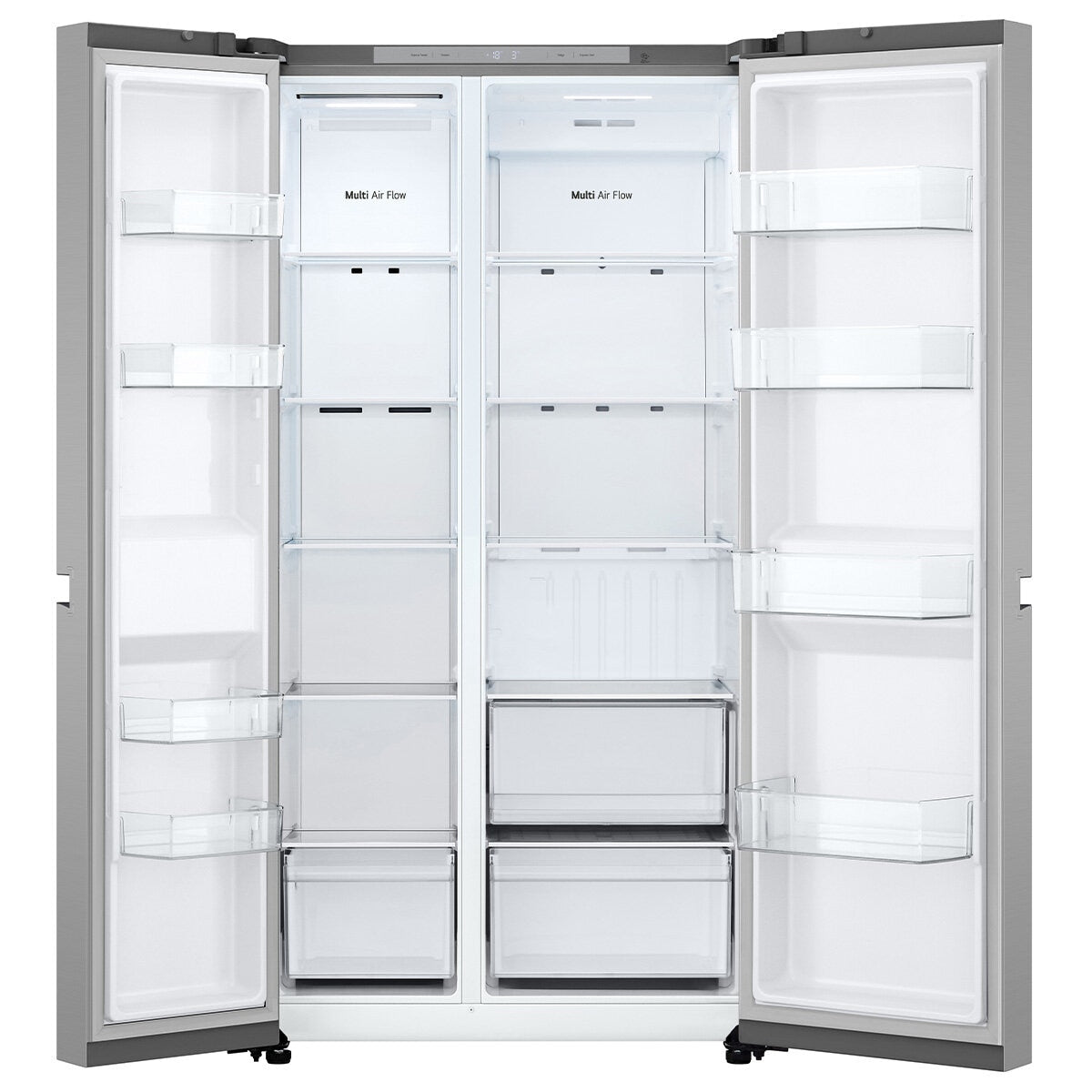 LG 644L Side By Side Fridge Stainless Steel GS-B599PL - SuperSaverAU - view 7