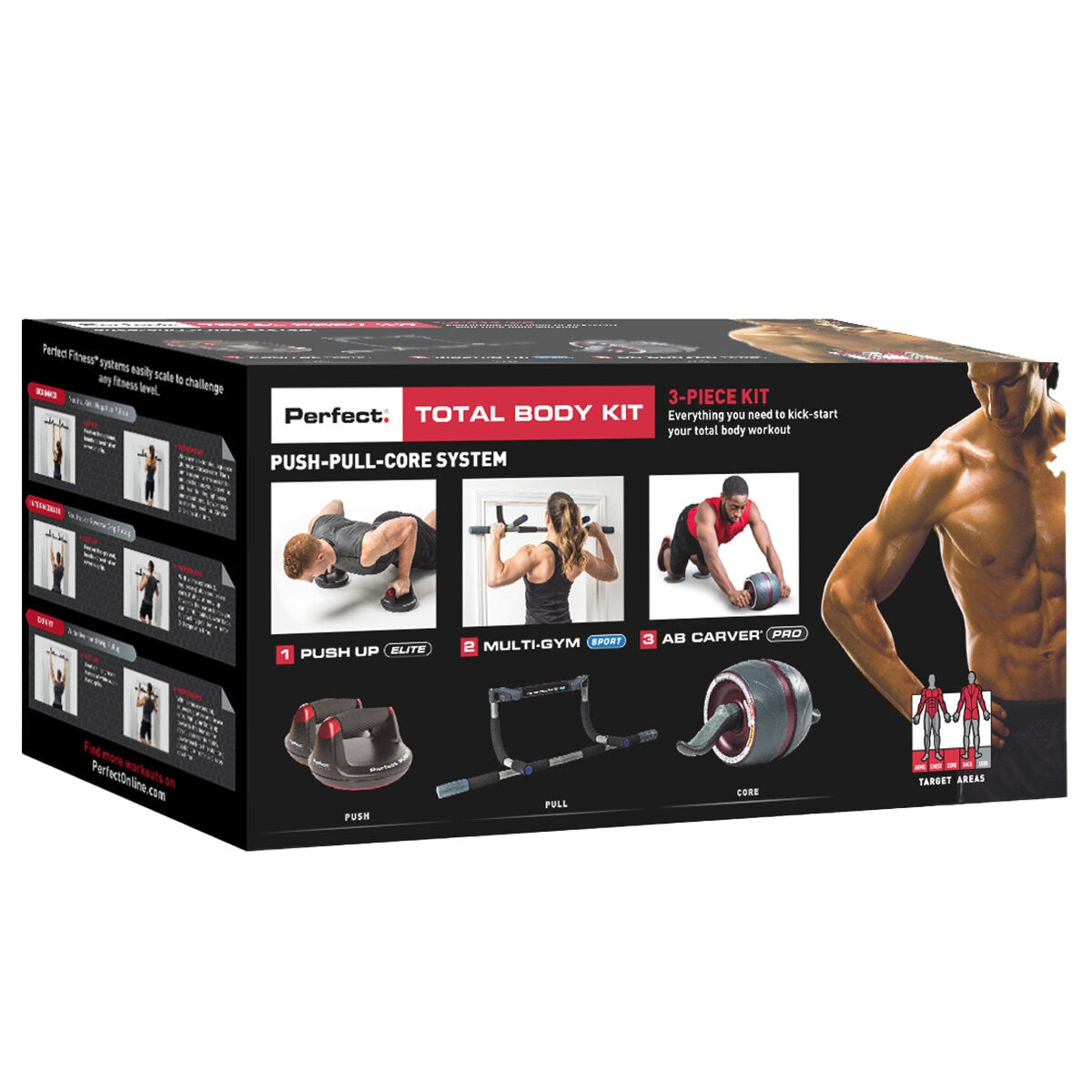 Perfect Total Body Workout Kit 3 Piece - SuperSaverAU - view 1