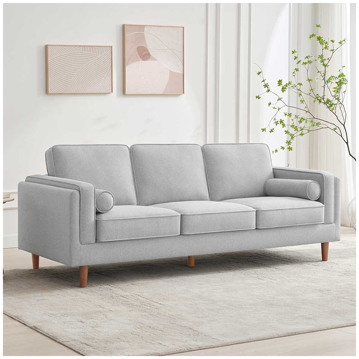 Fresh Industries 3 Seater Fabric Sofa - SuperSaverAU - view 7