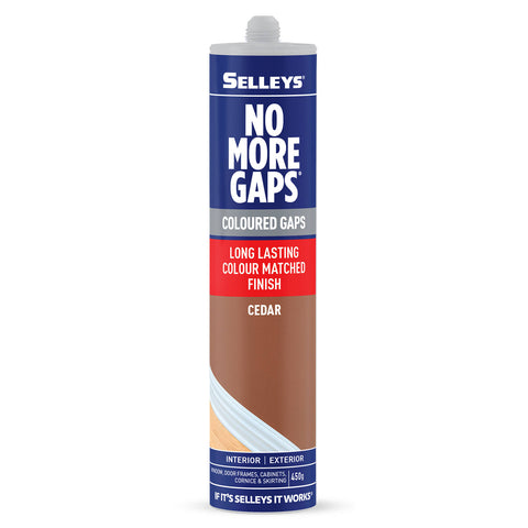Selleys No More Gaps Interior Paintable Acrylic Gap Filler Cedar 450g
