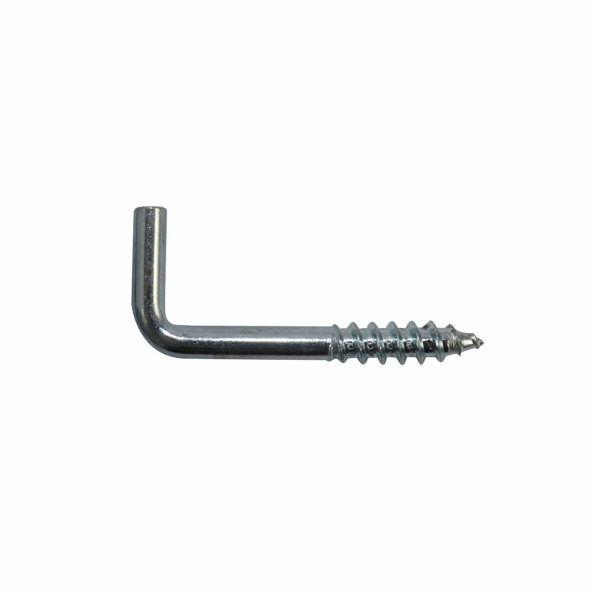 Everhang Zinc Plated Square Hook 35mm 20 Pack - Silver - 10kg Load Rating - SuperSaverAU - view 1