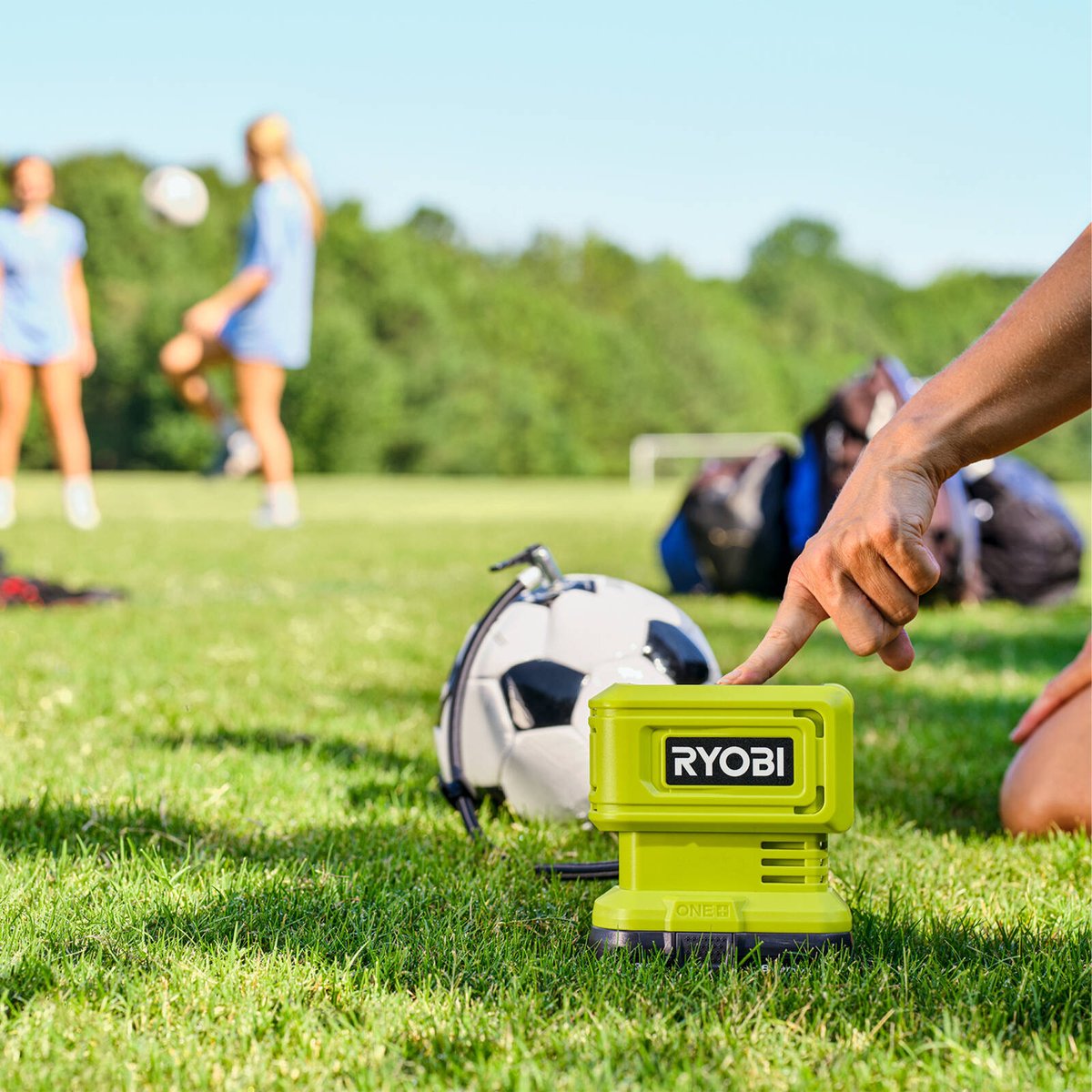Ryobi 18V ONE+ High Pressure Inflator 160 PSI Skin Only RPI18