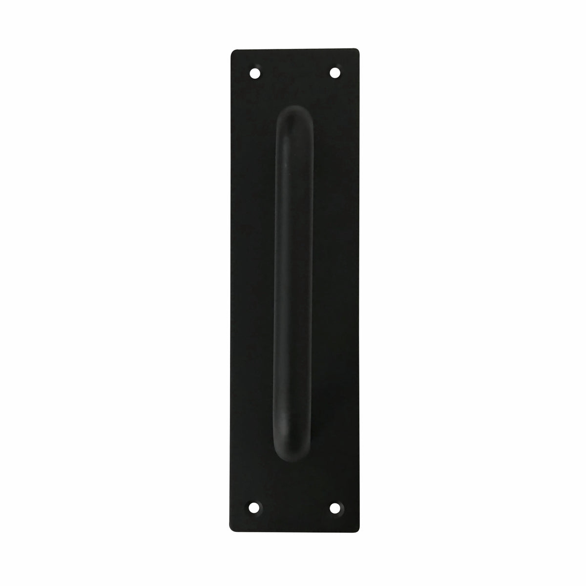 Lemaar 250 x 65 x 2mm Black 304 Stainless Steel D Pull On Plate DDA Indoor Outdoor