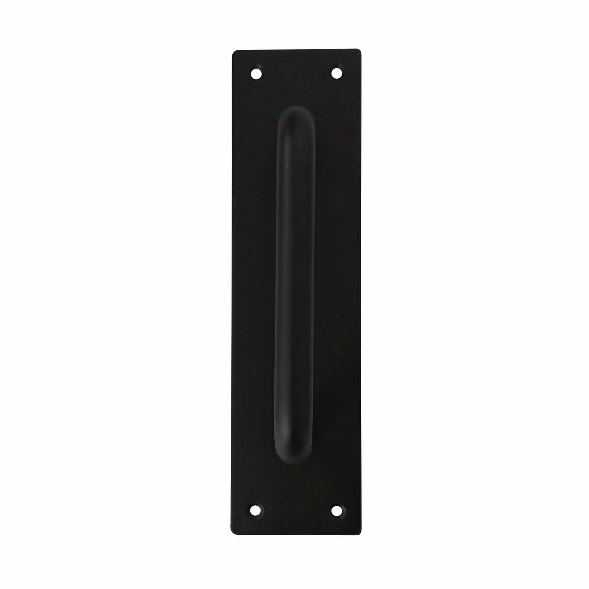 Lemaar D Pull on Plate 250 x 65 x 2mm Black DDA Compliant - SuperSaverAU - view 1