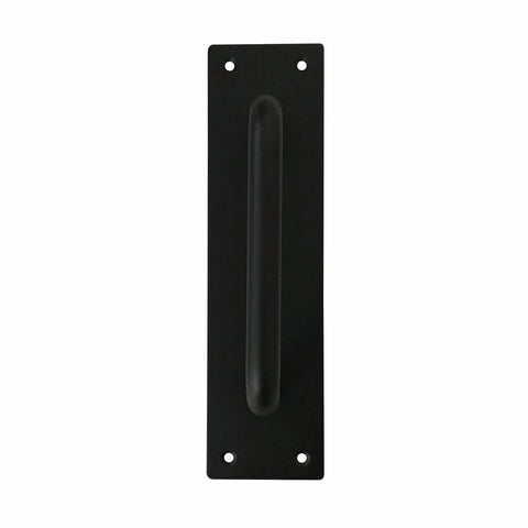 Lemaar D Pull on Plate 250 x 65 x 2mm Black DDA Compliant - SuperSaverAU - view 1