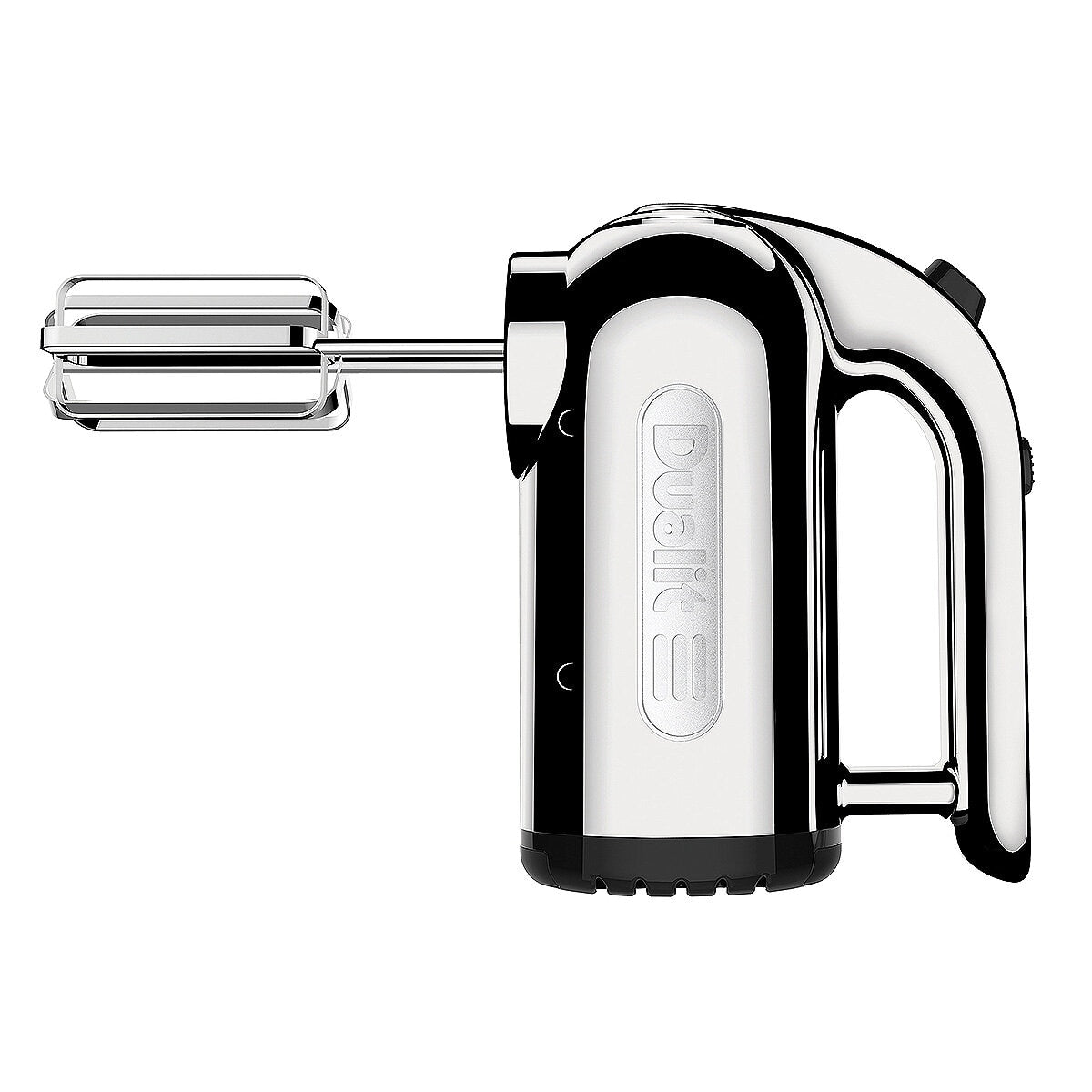 Dualit Hand Mixer 400W DU89360 Powerful 4-Speed Kitchen Tool with Flat Beaters, Dough Hooks, and Balloon Whisk - SuperSaverAU - view 2