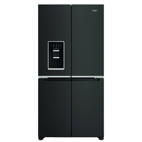 Whirlpool French Door Fridge Freezer - Black Stainless Steel, Ice and Water Dispenser - WQ70902TBX