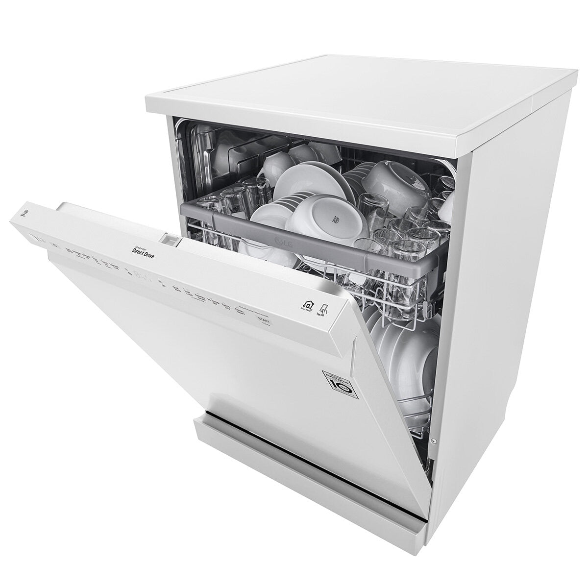 LG 14 Place Quad Wash Dishwasher XD5B14WHa - SuperSaverAU - view 3