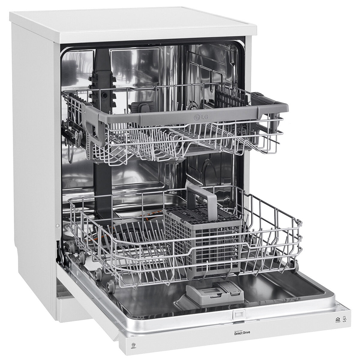 LG 14 Place Quad Wash Dishwasher XD5B14WHa - SuperSaverAU - view 6