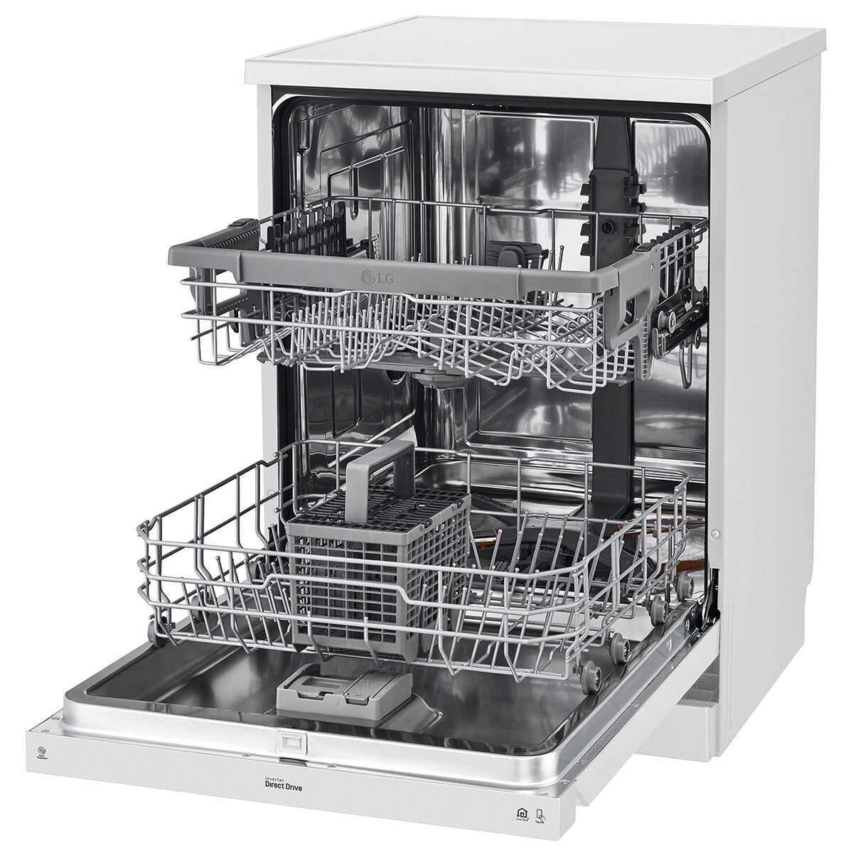LG 14 Place Quad Wash Dishwasher XD5B14WHa - SuperSaverAU - view 7