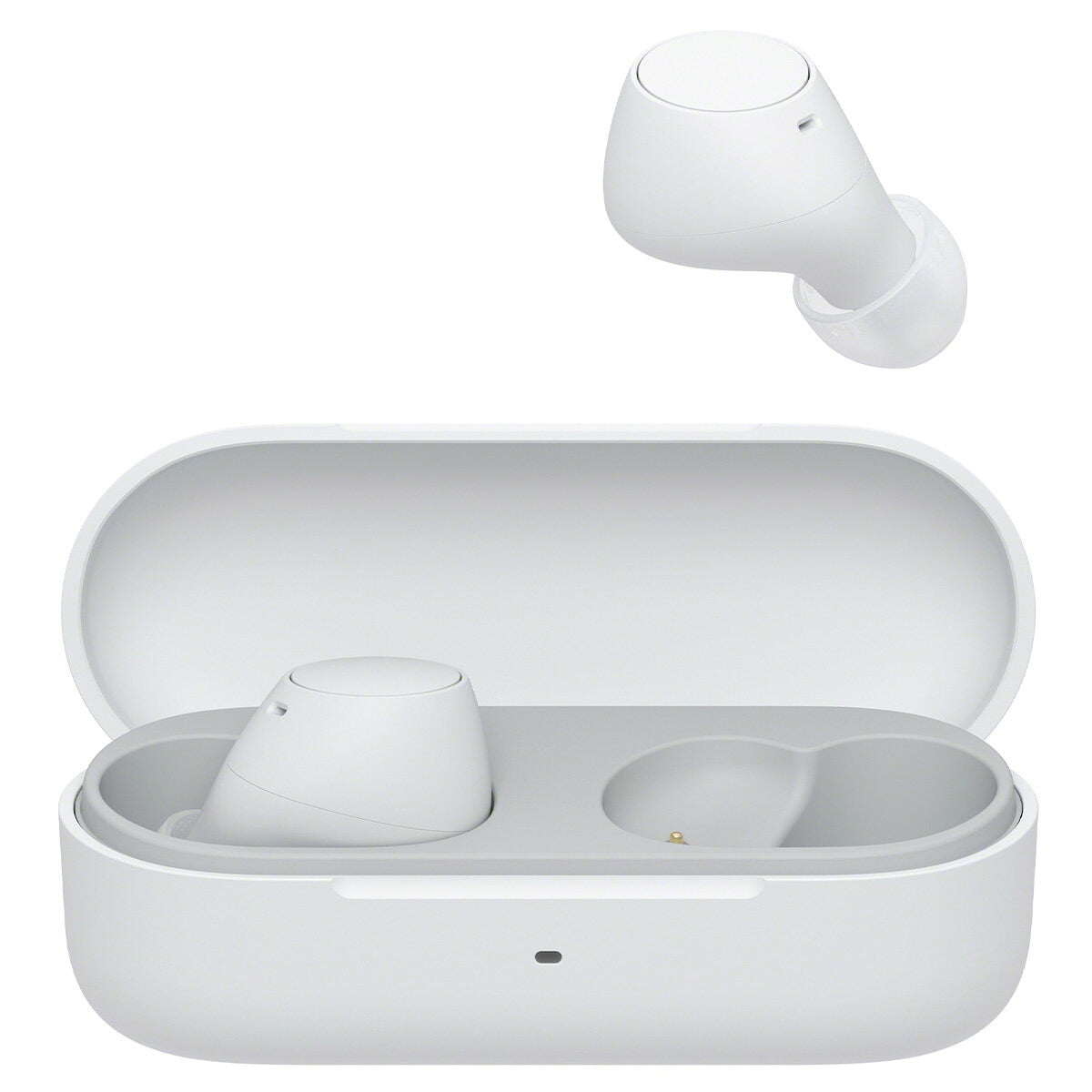 Sony Ultra Compact True Wireless Earbuds White WFC510W - SuperSaverAU - view 1