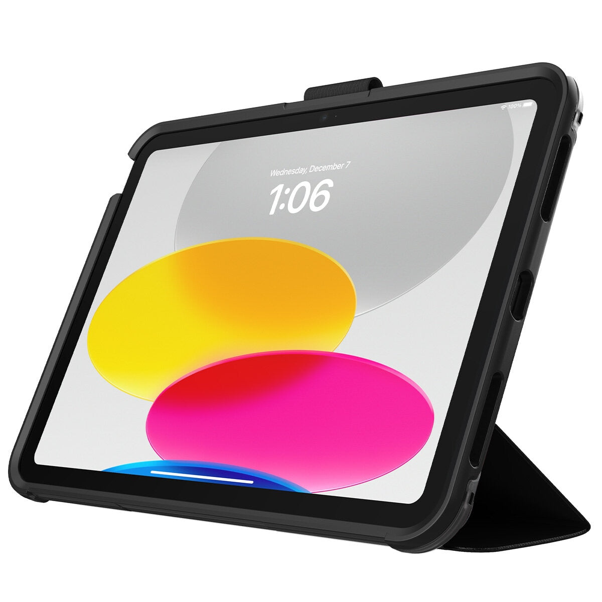 OtterBox Symmetry Folio Apple iPad 10th Gen Case Starry Night Black 77-89975 - SuperSaverAU - view 9