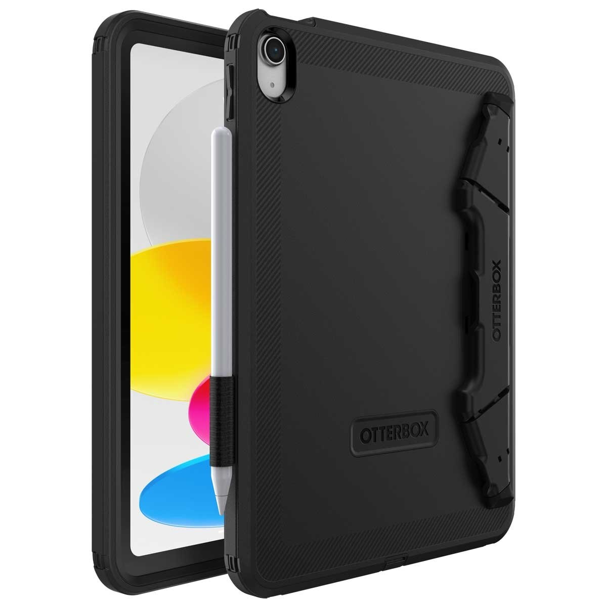 OtterBox Defender Apple iPad 10th Gen Case With Kickstand And Screen Protection ProPack Black 77-93756 - SuperSaverAU - view 1