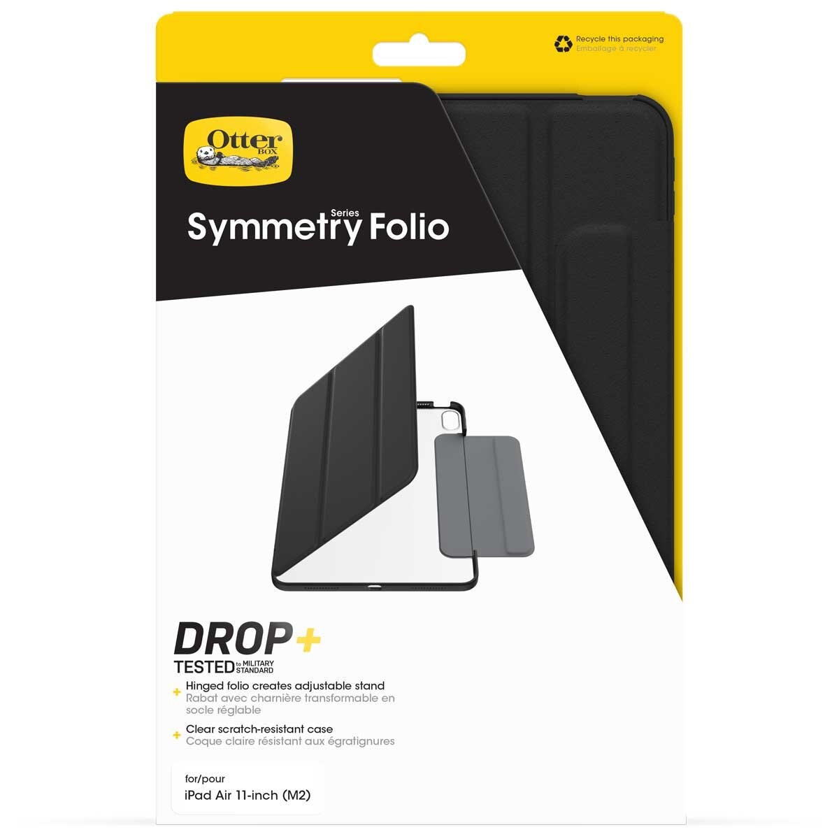 OtterBox Symmetry Folio Apple iPad Air M2 6th Gen, iPad Air 5th And 4th Gen Case Starry Night Black 77-95273