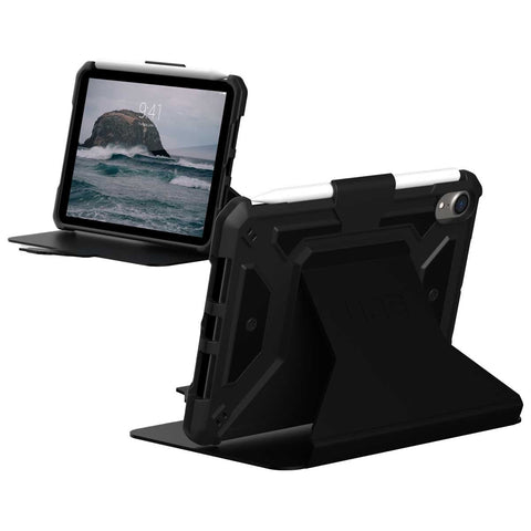 UAG Metropolis SE Apple iPad Mini 6th Gen Case Black 12328X114040 - SuperSaverAU - view 1