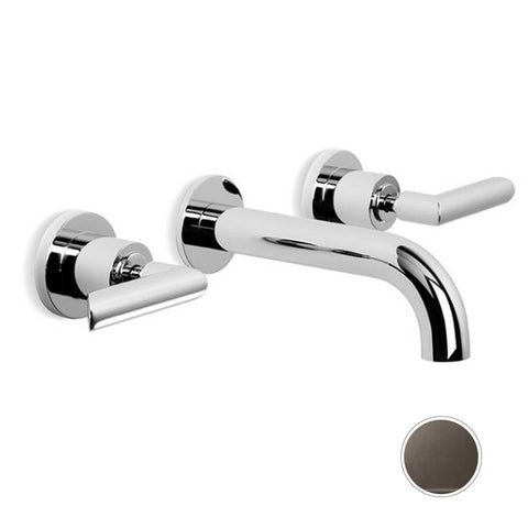 Brodware City Plus Wall Mixer and Basin Outlet - 150mm Spout - 6 Star WELS - Bronze - 1970500361