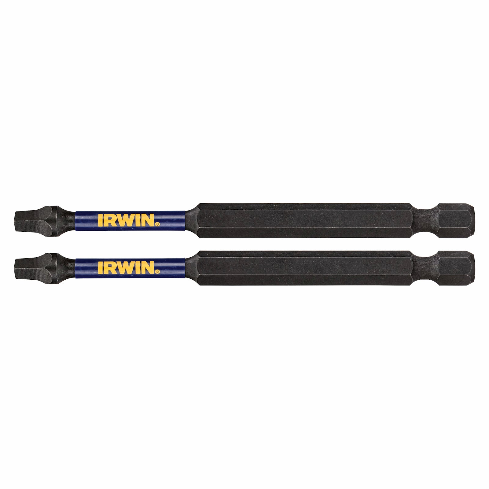 Irwin Impact Pro Performance 89mm SQ2 Screwdriver Bit 2 Pack