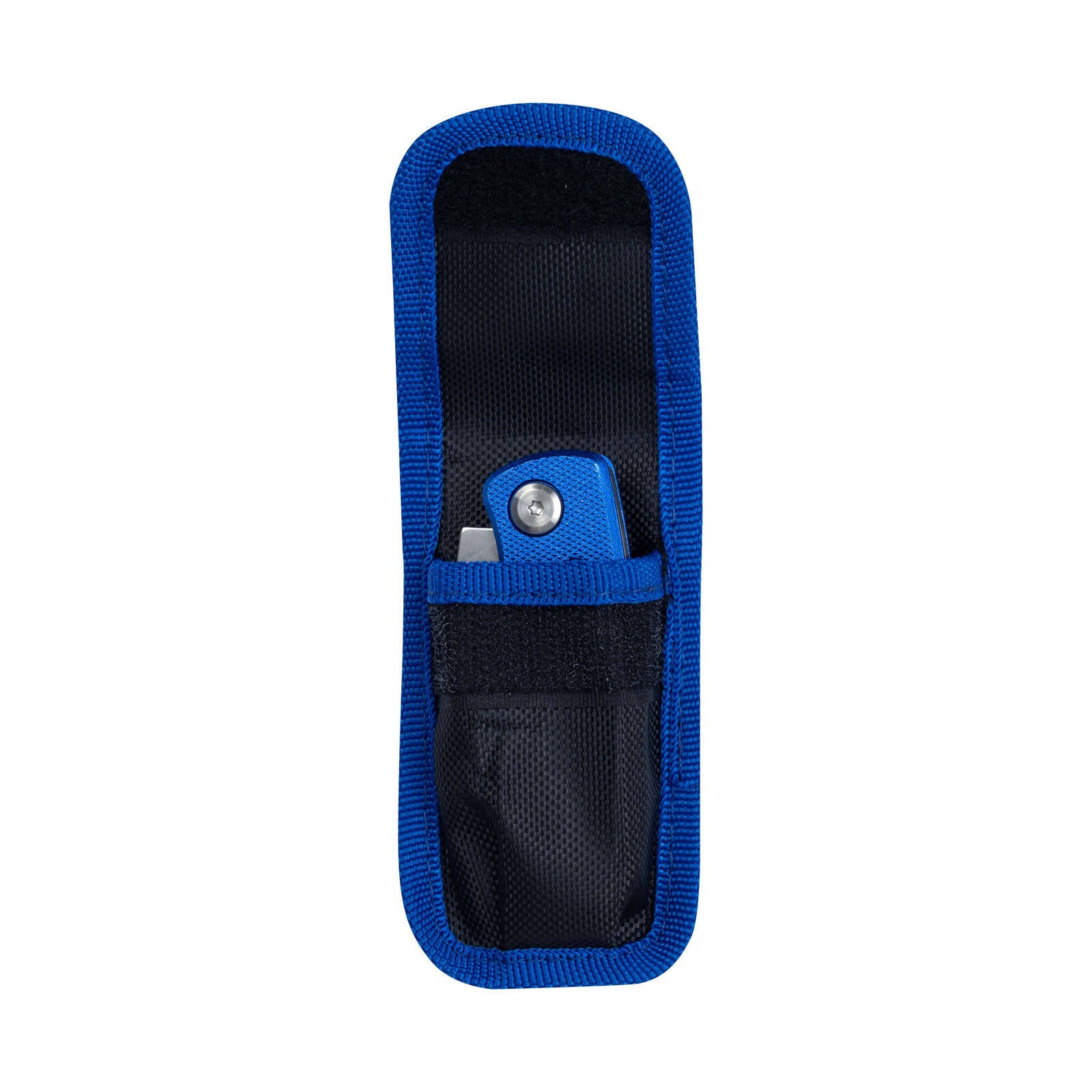 Kincrome 150mm Folding Lock Back Utility Knife, Stainless Steel, Lockable, Blue