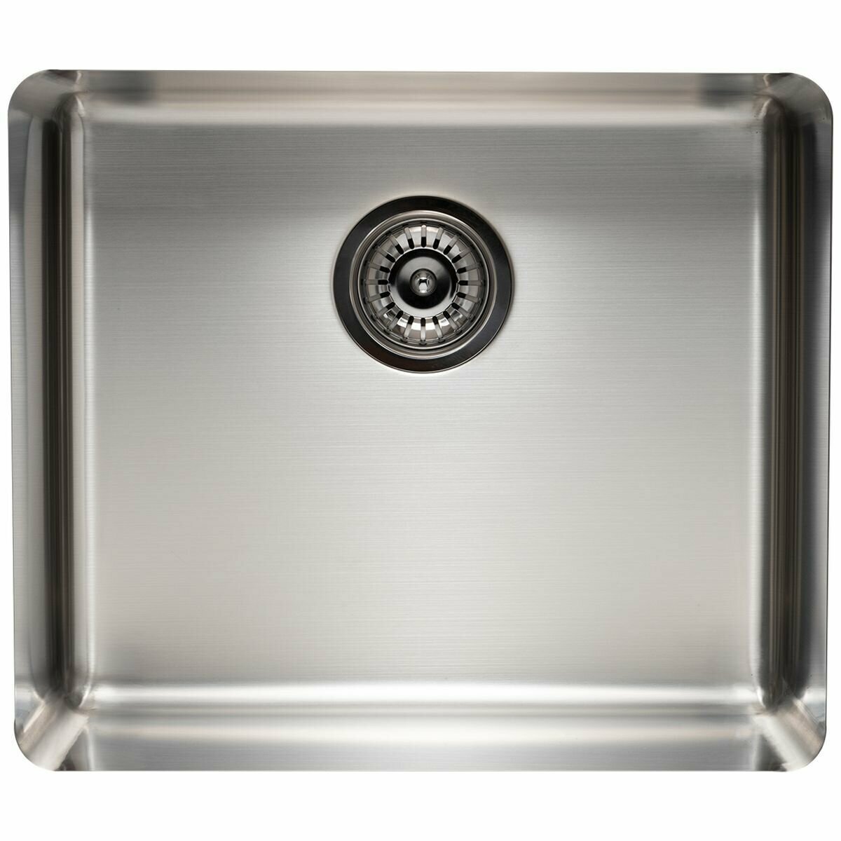 Titan Large Single Bowl Sink and Gooseneck Mixer Tap Package - Brushed Stainless Steel - TSSS522PK