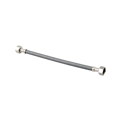 EnduraSeal 450mm Silver Flexible Braided Water Connector 500kPa