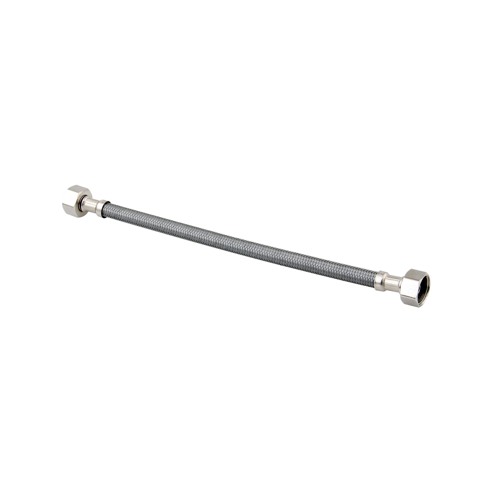 EnduraSeal 450mm Silver Flexible Braided Water Connector 500kPa