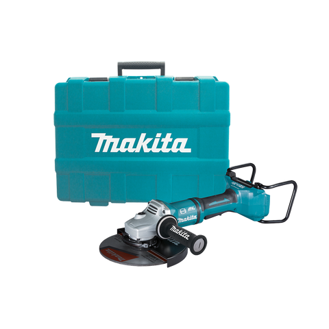Makita 18V x2 (36V) 230mm 9" Brushless Angle Grinder DGA900Z01K - Skin Only, 6000rpm Cordless