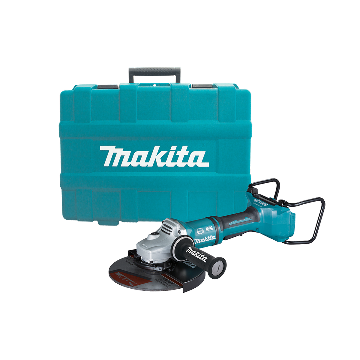 Makita 18V x2 Brushless Angle Grinder DGA900Z01K - 230mm - 6000rpm - Skin Only - SuperSaverAU - view 1