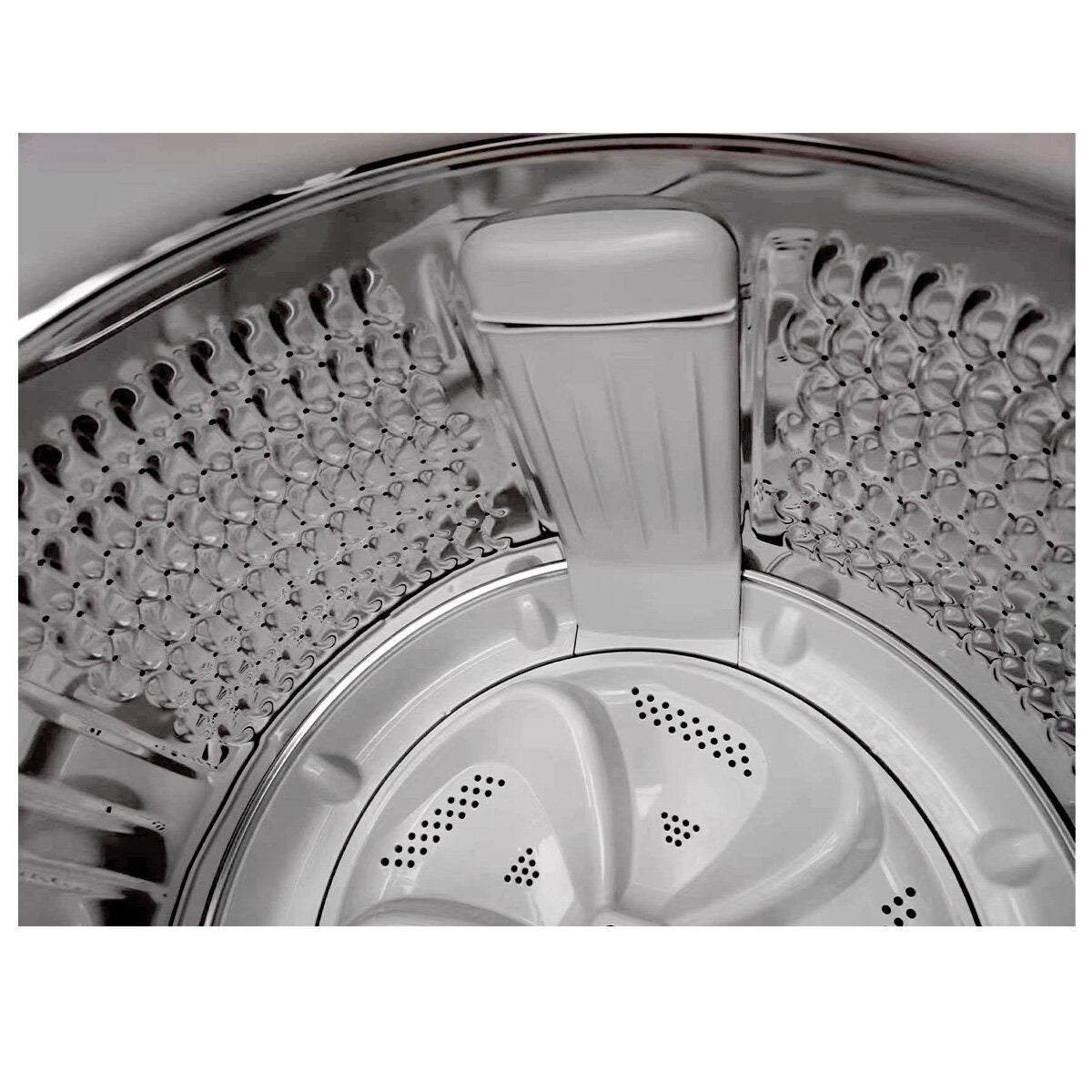 CHiQ 6.5kg Top Load Washing Machine - Glass Lid with Damper, Delay Start, 9 Programs - WTL65FDW