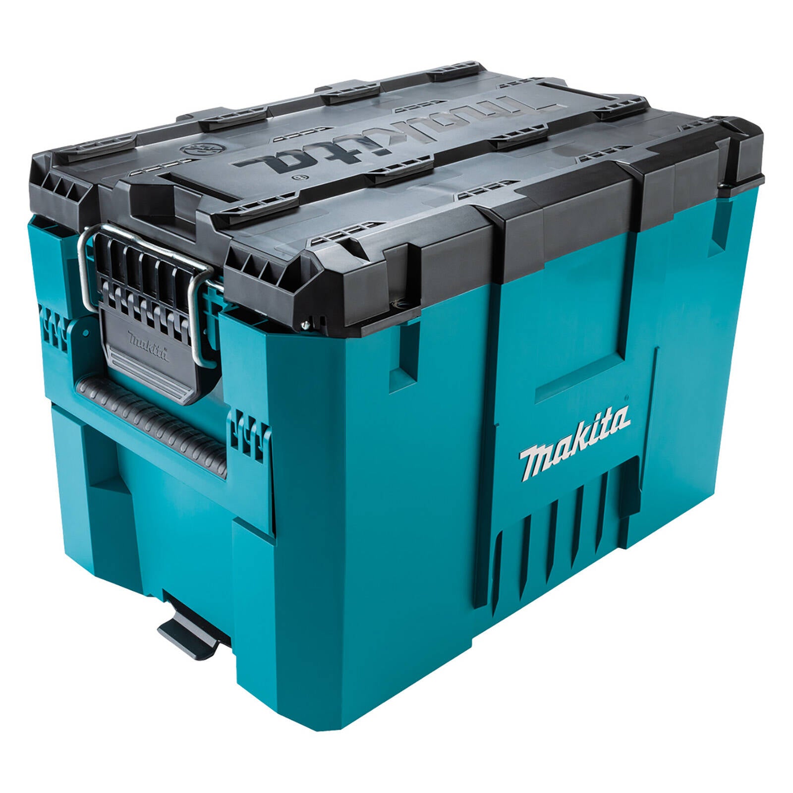Makita Maktrak X-Large Extension Tool Box Dual-Hinged Removable Lid