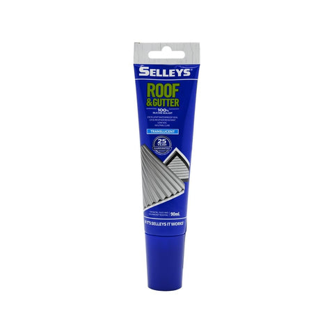Selleys Translucent Roof and Gutter Silicone Sealant - 90ml - Waterproof Seal - SuperSaverAU - view 1