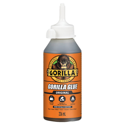 Gorilla 236ml Glue Bottle Multi-Surface High Strength