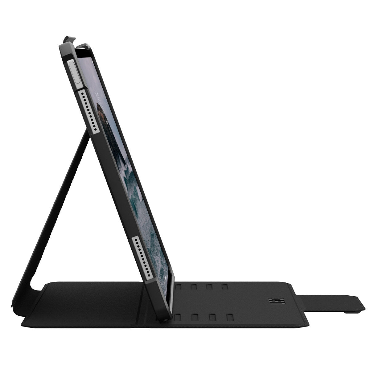 UAG Metropolis SE Apple iPad Air M2 1st Gen Folio Rugged Case Black 124472114040 - SuperSaverAU - view 6