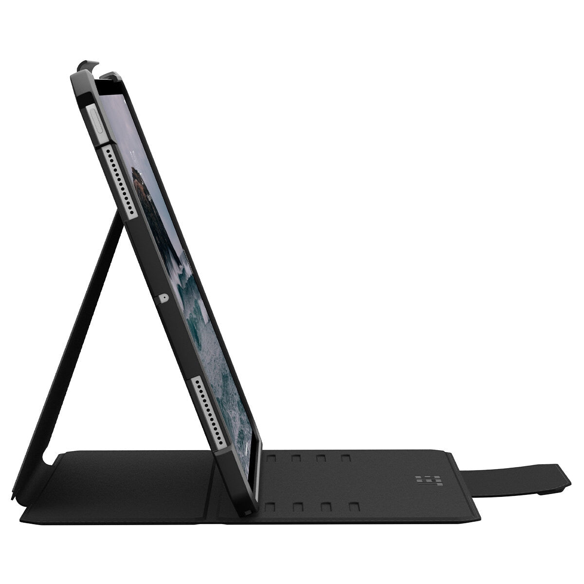 UAG Metropolis SE Apple iPad Pro M4 7th Gen Folio Rugged Case Black 124476114040 - SuperSaverAU - view 6