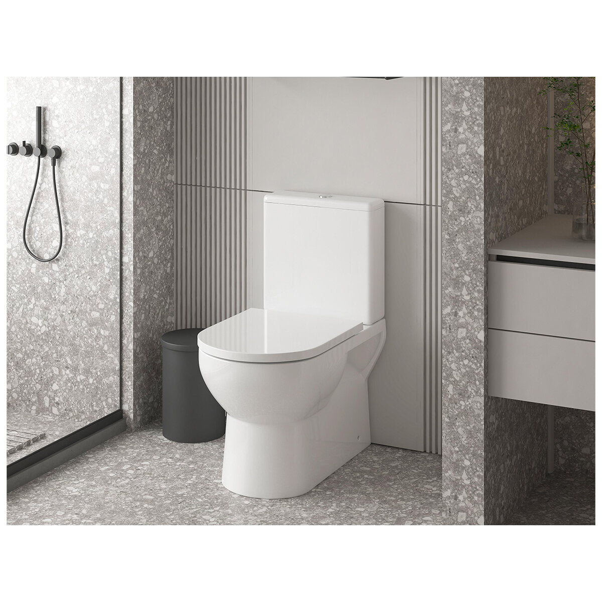 Mercio Back To Wall Toilet Suite - SuperSaverAU - view 2
