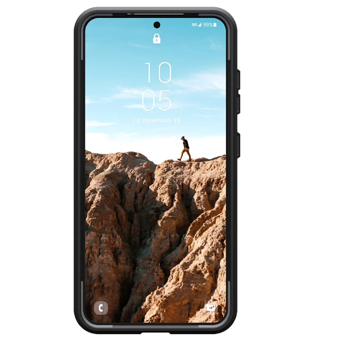 UAG Civilian Magnetic Samsung Galaxy S25 5G Rugged Case Black MPA-USGS25CLCBLK - SuperSaverAU - view 2