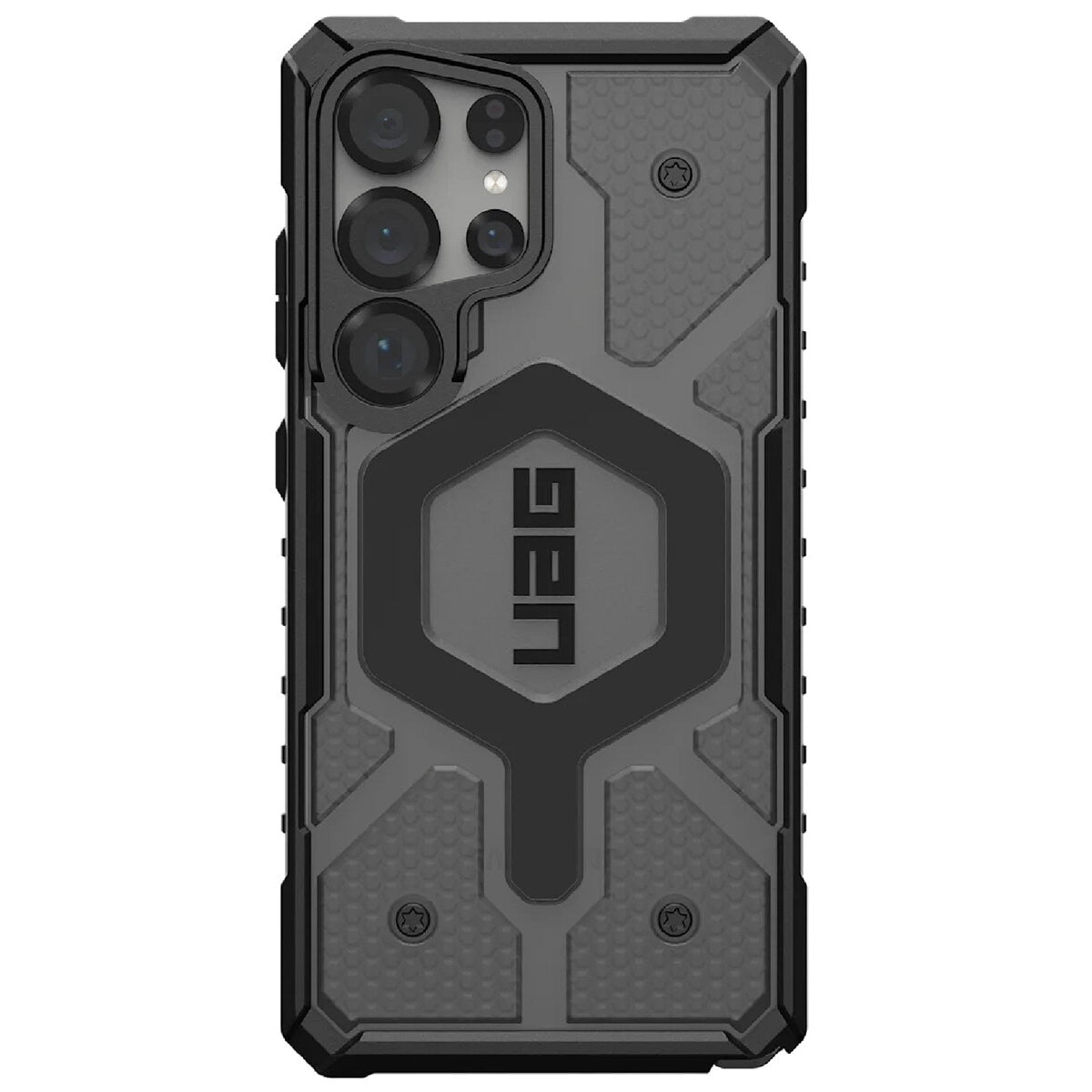 UAG Pathfinder Clear Magnetic Samsung Galaxy S25 Ultra 5G Rugged Case Ash MPA-USGS25UPFCCLA - SuperSaverAU - view 3