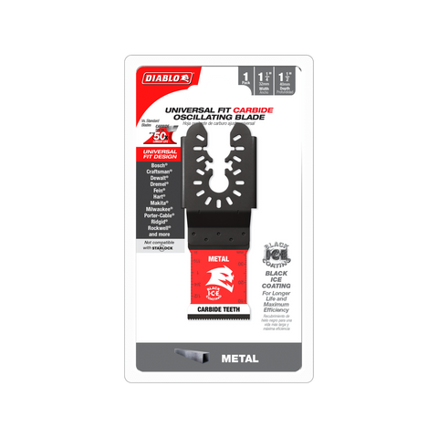 Diablo 32mm Universal Carbide Multi-Tool Blade - Metal