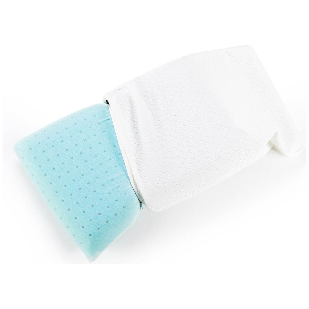 Zinus Cooling Gel Memory Foam Pillow - Ventilated Airhole Design, Cool-Touch Cover - AU-PPAAT2-05S