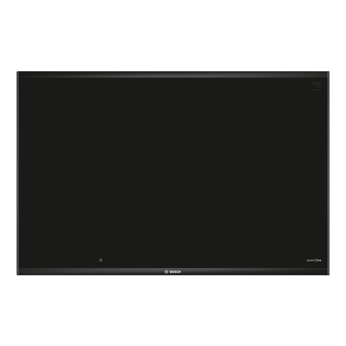 Bosch 80cm Series 8 Accentline Flex induction cooktop - PerfectCook, MoveMode, Wi-Fi control - PXY898DX6E
