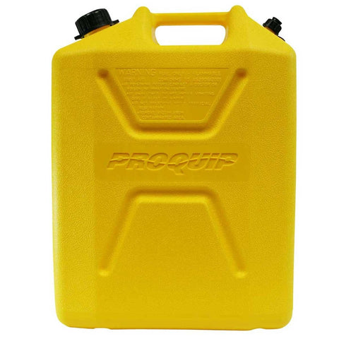 Pro Quip Fast Pour Plastic Fuel Can 20L Diesel Yellow - SuperSaverAU - view 1