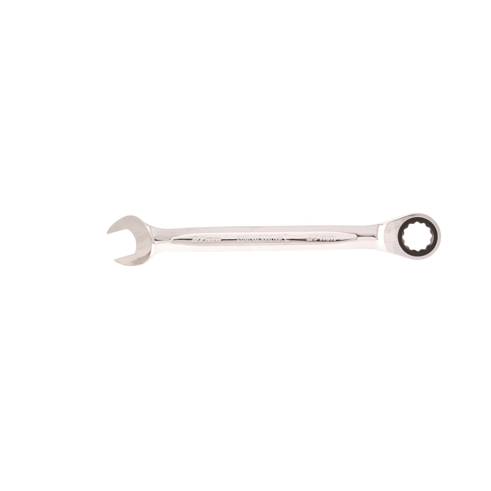 Kincrome 27mm 12 Point Chrome Vanadium Combination Gear Ratcheting Spanner