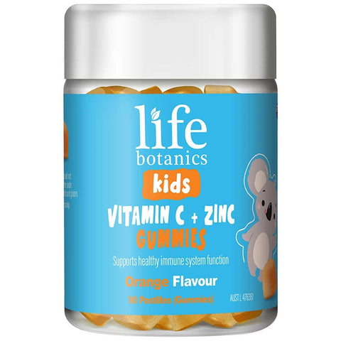 Life Botanics Kids Vitamin C And Zinc Gummies 90 Pack