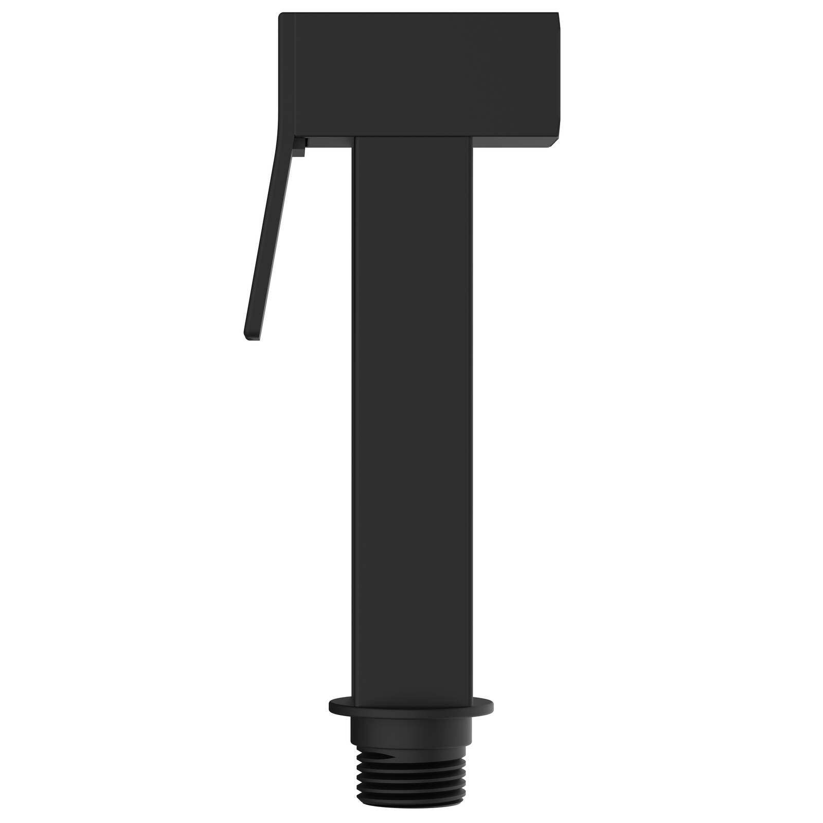 evekare Matte Black Square Hand Piece Bidet Spray Lead Free 1/2in BSP