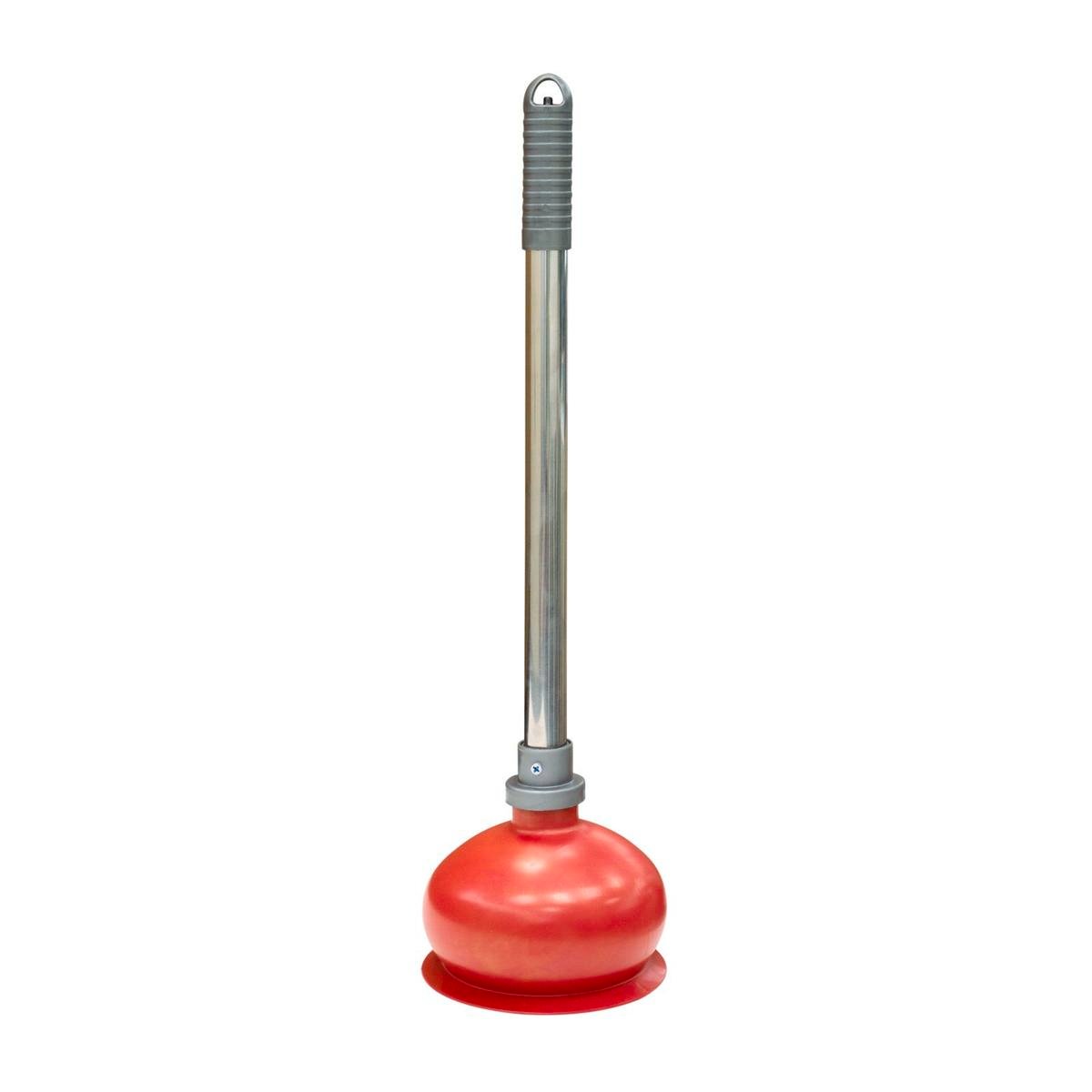EnduraSeal Premium Toilet Plunger with Stainless Steel Handle - Polypropylene
