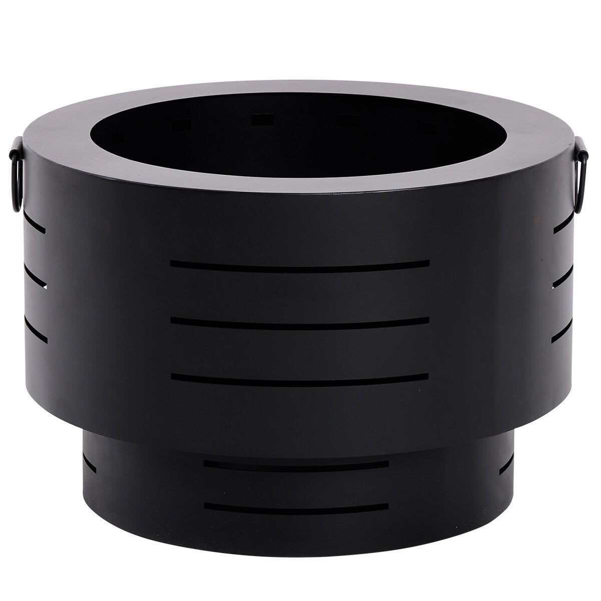 Glow Dante Outdoor Fire Pit Bowl Low Smoke Black Portable Powder Coated — image 2