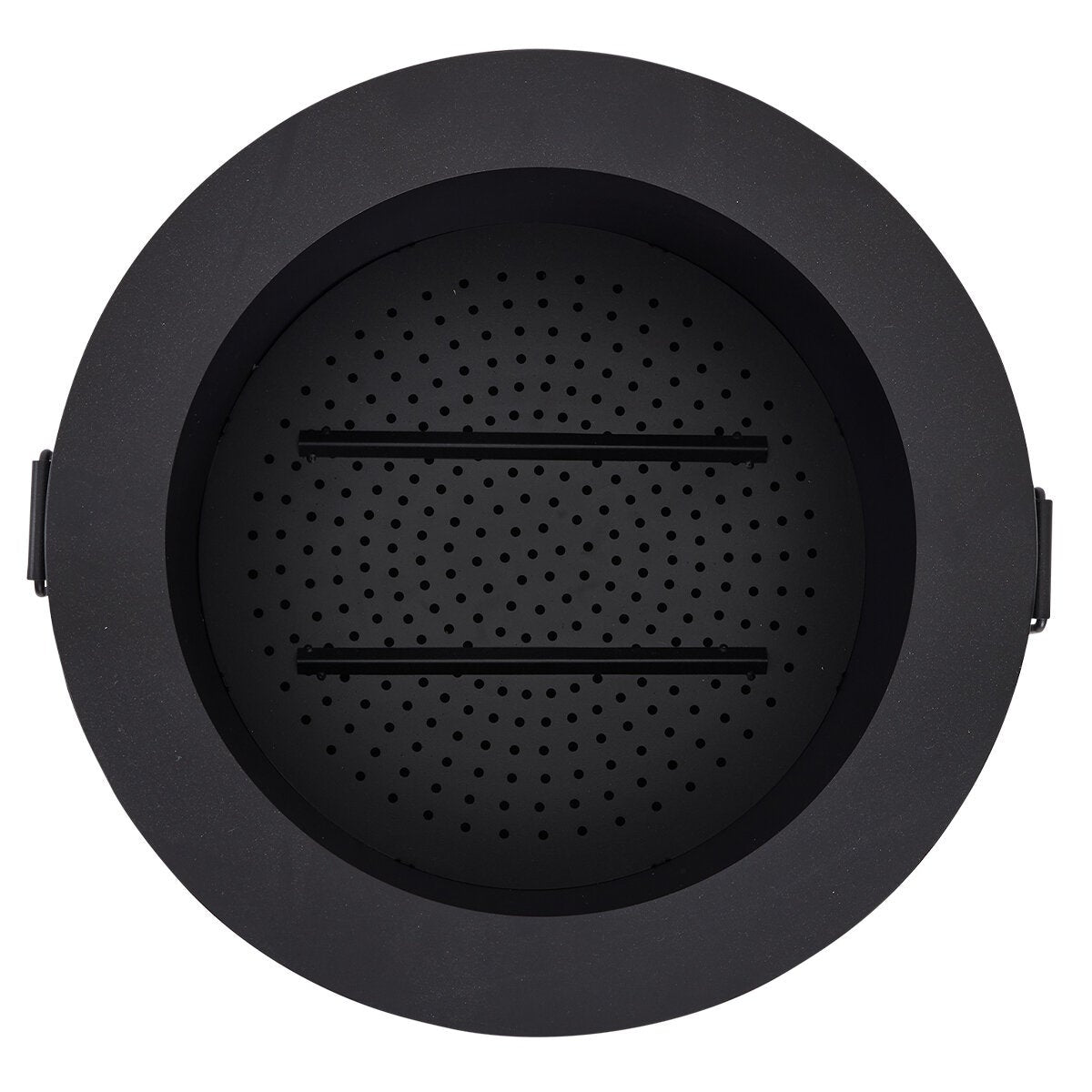 Glow Dante Outdoor Fire Pit Bowl Low Smoke Black Portable Powder Coated — image 4